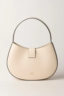 Elisabetta Franchi Borsa Hobo Grande con LogoBURRO