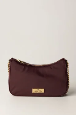 Elisabetta Franchi Borsa con Doppia Tracolla e LogoROUGE NOIR