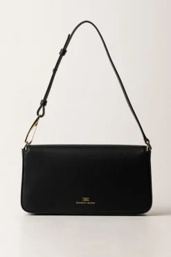 Elisabetta Franchi Borsa con Logo EmbossedNERO