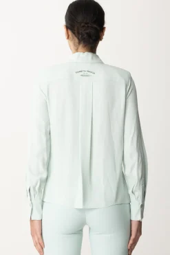 Elisabetta Franchi Camicia FluidaACQUA