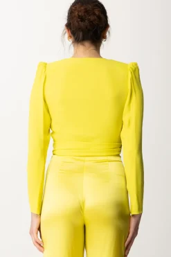 Elisabetta Franchi Camicia Crop AnnodataCEDRO