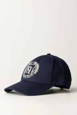 Elisabetta Franchi Cappello Da Baseball con LogoNAVY