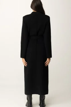 Elisabetta Franchi Cappotto Vestaglia con StemmaNERO