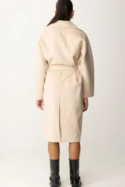 Elisabetta Franchi Cappotto Vestaglia In LanaLATTICE
