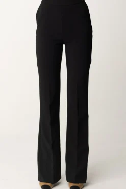 Elisabetta Franchi Completo In Crepe Giacca e PantaloneNERO