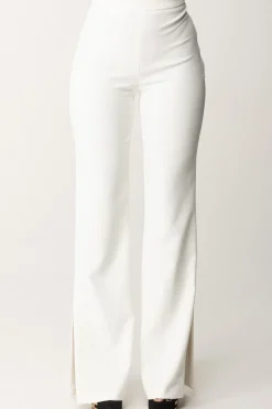 Elisabetta Franchi Completo Giacca e Pantalone con LogoAVORIO