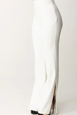 Elisabetta Franchi Completo Giacca e Pantalone con LogoAVORIO