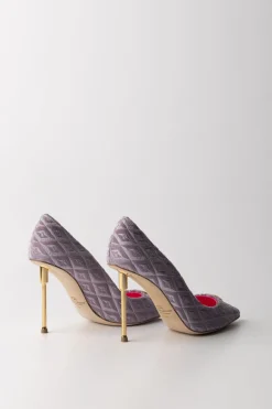 Elisabetta Franchi Décolleté In VellutoCANDY VIOLET