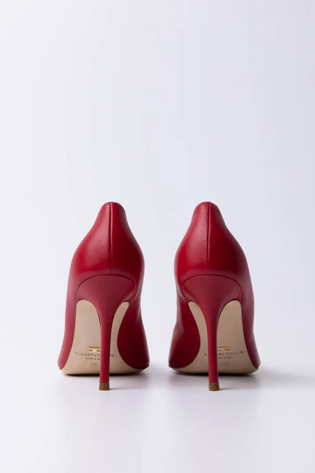 Elisabetta Franchi Decolleté con Punta In TessutoRED VELVET