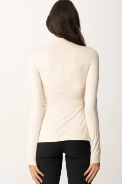 Elisabetta Franchi Dolcevita con Bottoni LateraliLATTICE