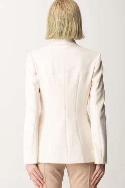 Elisabetta Franchi Giacca Monopetto con Revers a LanciaBURRO