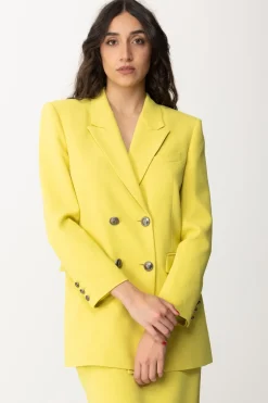 Elisabetta Franchi Giacca Doppiopetto con Revers a LanciaCEDRO