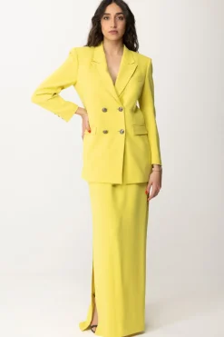 Elisabetta Franchi Giacca Doppiopetto con Revers a LanciaCEDRO