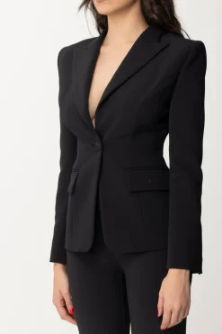 Elisabetta Franchi Giacca con Cut-out PosterioreNERO