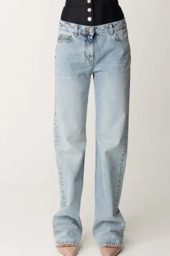 Elisabetta Franchi Jeans con CorsettoLIGHT DENIM