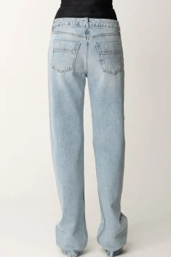 Elisabetta Franchi Jeans con CorsettoLIGHT DENIM