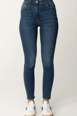 Elisabetta Franchi Jeans Skinny StretchBLUE DENIM