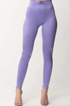 Elisabetta Franchi Leggings In Lycra con LogoIRIS
