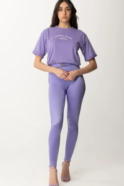 Elisabetta Franchi Leggings In Lycra con LogoIRIS