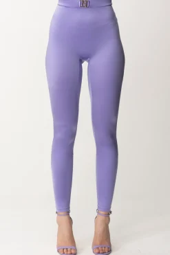 Elisabetta Franchi Leggings In Lycra con LogoIRIS
