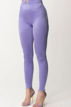 Elisabetta Franchi Leggings In Lycra con LogoIRIS
