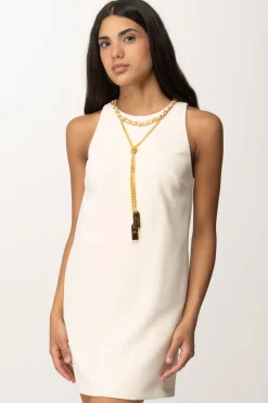 Elisabetta Franchi Mini Abito a Sacchetto con CollanaBURRO