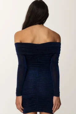 Elisabetta Franchi Mini Abito Lurex con ZipNAVY