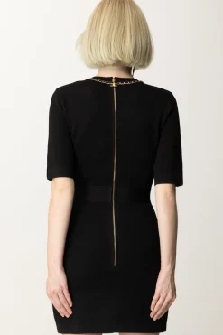 Elisabetta Franchi Miniabito con CatenaNERO