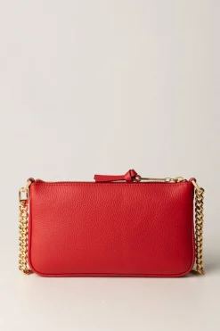 Elisabetta Franchi Miniborsa con LetteringRED PASSION
