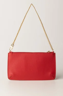 Elisabetta Franchi Miniborsa Baguette In PelleRED PASSION