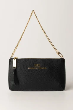 Elisabetta Franchi Miniborsa Baguette In PelleNERO