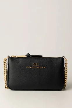 Elisabetta Franchi Miniborsa con LetteringNERO