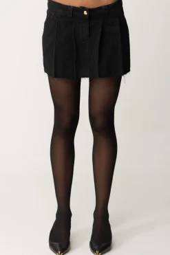 Elisabetta Franchi Minigonna In Jeans UsedNERO