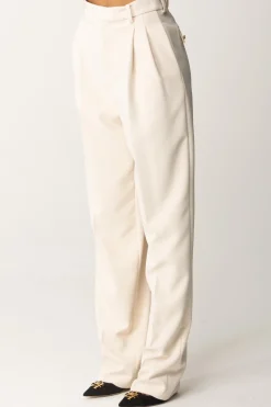 Elisabetta Franchi Pantaloni Classici con Doppia PincesBURRO