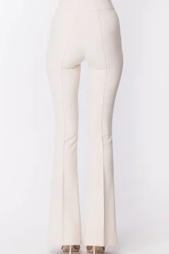 Elisabetta Franchi Pantaloni Palazzo con NervatureBURRO