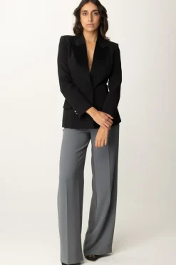 Elisabetta Franchi Pantaloni Dritti a Gampa AmpiaSTEEL