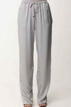 Elisabetta Franchi Pantalone Jogger In CrêpePIOMBO
