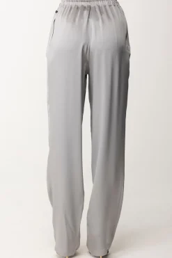 Elisabetta Franchi Pantalone Jogger In CrêpePIOMBO
