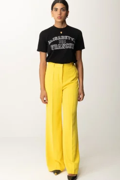 Elisabetta Franchi Pantaloni Dritti a Gampa AmpiaMIMOSA