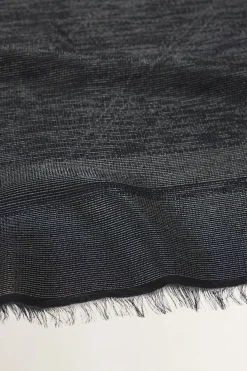 Elisabetta Franchi Pashmina Lurex con Stampa RigheNERO