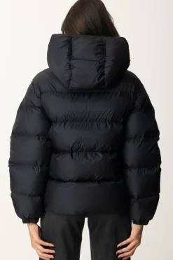 Elisabetta Franchi Piumino In Nylon Trapuntato ChevronNERO