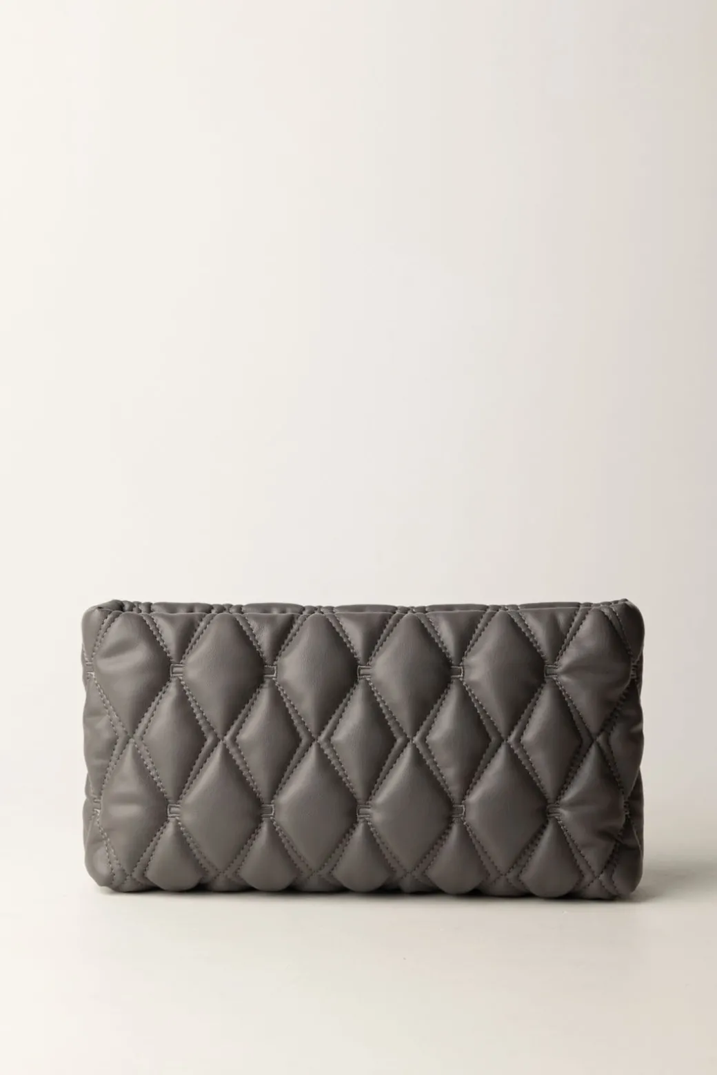 Elisabetta Franchi Pochette In Tessuto EmbossedSTEEL