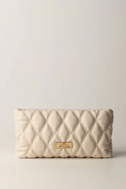 Elisabetta Franchi Pochette In Tessuto EmbossedLATTICE