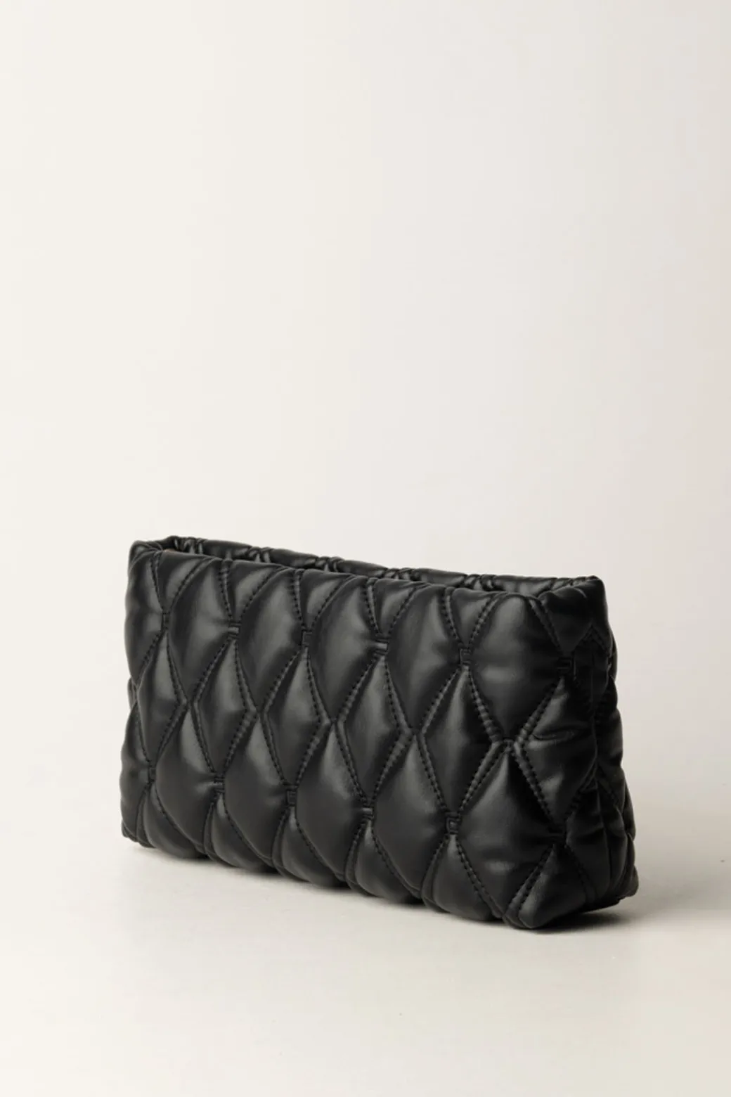 Elisabetta Franchi Pochette In Tessuto EmbossedNERO