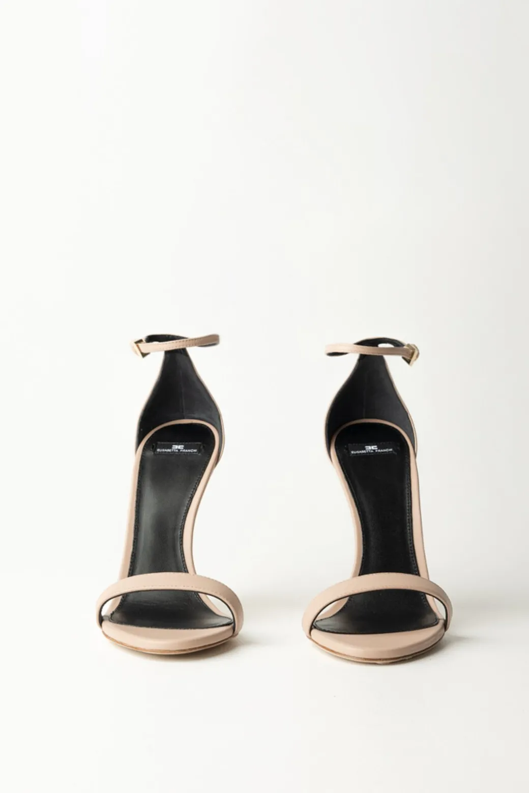 Elisabetta Franchi Sandali con Tacco SculturaCARNE