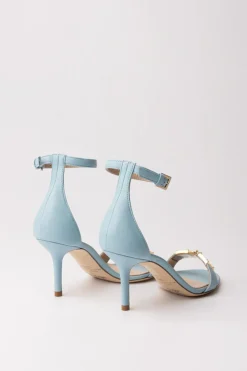 Elisabetta Franchi Sandali con Cinturino e Morsetto LogatoCARTADAZUCCHERO