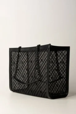 Elisabetta Franchi Shopper Grande Effetto ReteNERO
