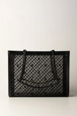 Elisabetta Franchi Shopper Grande Effetto ReteNERO