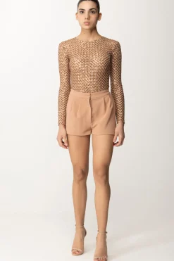 Elisabetta Franchi Shorts con PincesNUDO