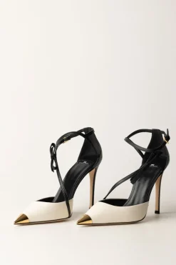 Elisabetta Franchi Slingback BicoloreNERO/BURRO